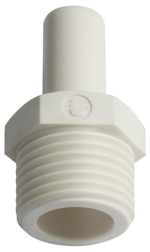 1/2" OD x 1/2" STEM ADAPTOR NPTF MALE - LE-6321 62 22W